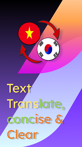 Android application Vietnamese Korean Translate screenshort