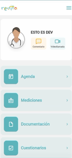Android application REVITA screenshort
