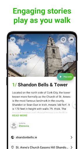 Cork Audio Guide by SmartGuide Screen 2