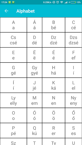 Learn Hungarian Screen 2