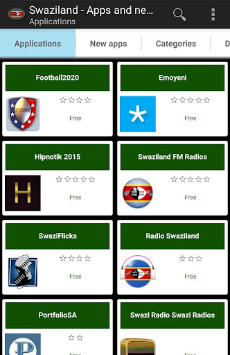 Android application Swaziland apps screenshort