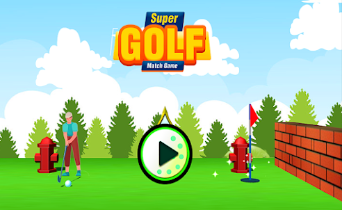 Super Golf Match Game