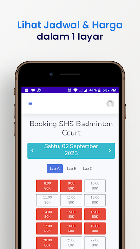 Android application LAP-OR | Booking Lapangan OR screenshort