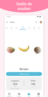 Grossesse + | Appli de Suivi Capture d'écran