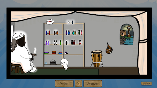 Android application Heróis da História screenshort