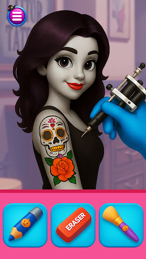Halloween Tattoo Artist Games
