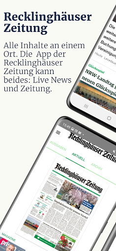 Android application Recklinghäuser Zeitung screenshort