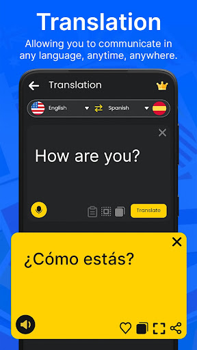Android application Camera Translator all language screenshort