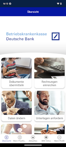 Android application BKK Deutsche Bank screenshort