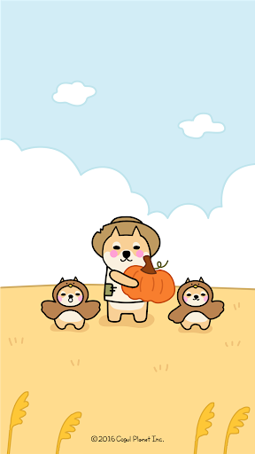 Android application 카카오톡 테마 - 뭘봐시바_추수감사절 screenshort