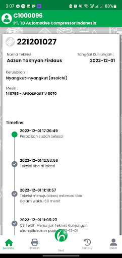 HADE Care Solution Screen 2