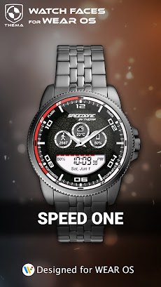 Speed One Watch Faceのおすすめ画像1