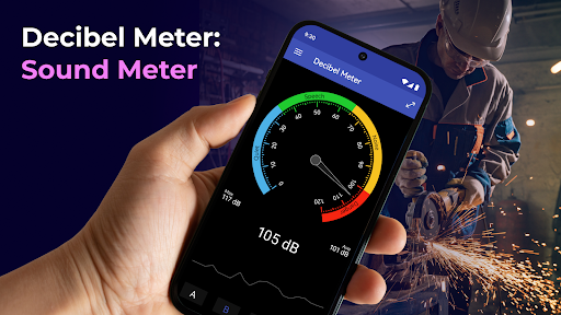 Screenshot of Decibel Meter: Sound Meter App