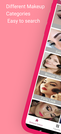 Android application Makeup Video Tutorial 2024 screenshort