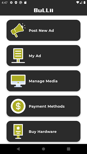 BuLLii - Digital Signage Softw Screen 3