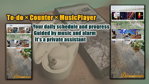 Android application TaskManager with MusicPlayer screenshort