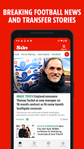 The Sun Mobile - Staging screenshot 2