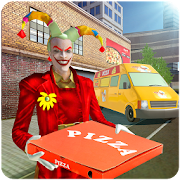 Summer Vacations Fun: Pizza Delivery Boy  Icon