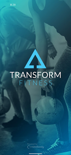 Android application Transform Fitness Booking APP screenshort