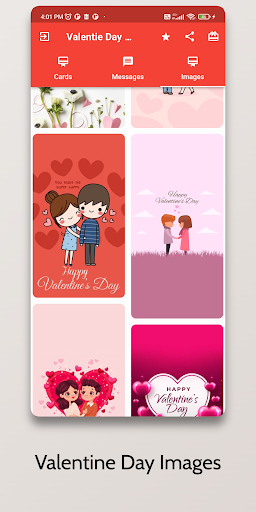 Valentine Day Wishes Screen 2