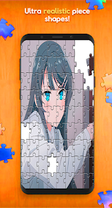 Teen Art Girl Anime Puzzle