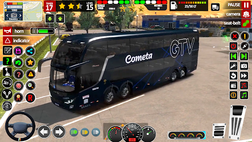 Android application Coach Bus Simulator: Bus Game screenshort