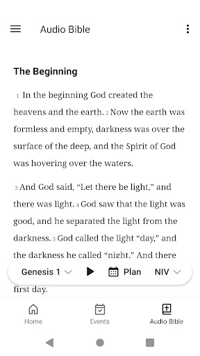 Valiant Church App Screen 3