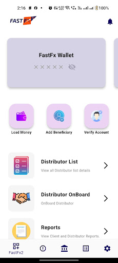 Fastfx Merchant Screen 3