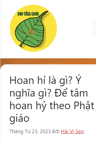 SEO Tâm Linh Screen 3