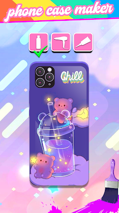 DIY Mobile Case Maker Game - Screenshot 1