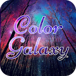Cover Image of Скачать Цветной шрифт Galaxy для FlipFont, Cool Fonts Text  APK