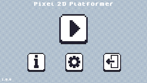 Android application Pixel 2D Platformer screenshort