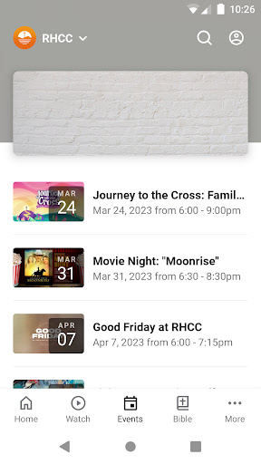 Rolling Hills Covenant Church Screen 3