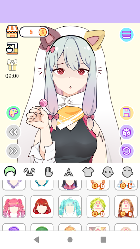 Android application Avatar Factory screenshort