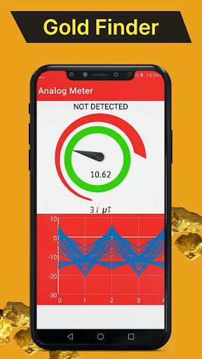 Gold Detector App with Sound Screen 2