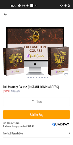 Hustle Secrets Screenshot 2 - AppWisp.com