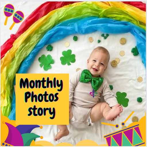 Baby Month Photo Story Maker Unduh di Windows