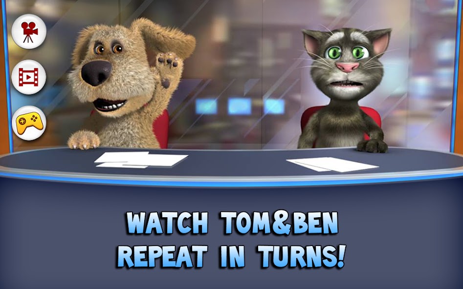 Talking Tom & Ben News banner