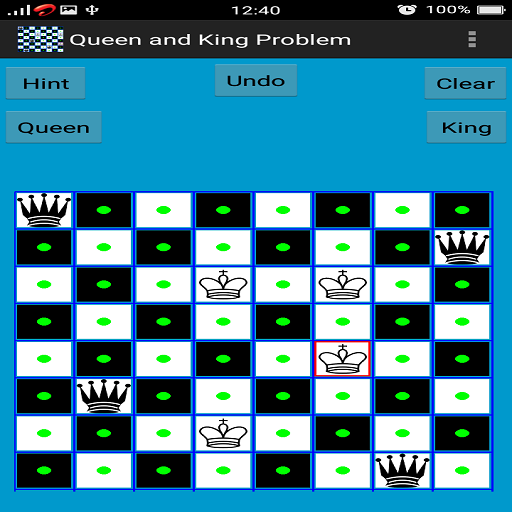 Chess Queen and King Problem