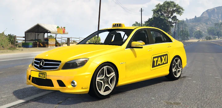 Crazy Taxi Car Game: Taxi Sim