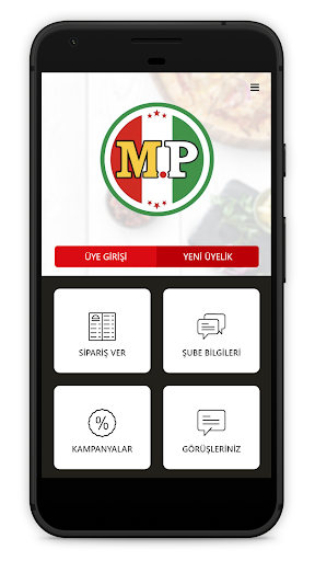 Android application Mozzarella Pizza & Kebap screenshort