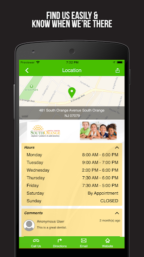 South Orange Dental Center Screen 2