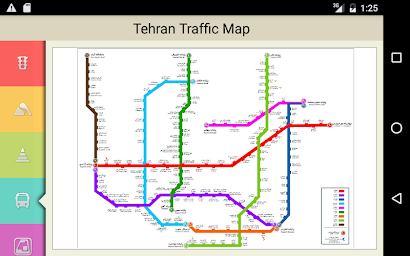 Tehran Traffic Map