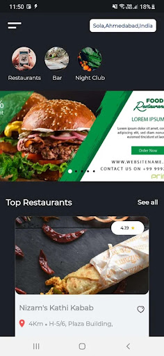 Android application Click and Enjoy screenshort