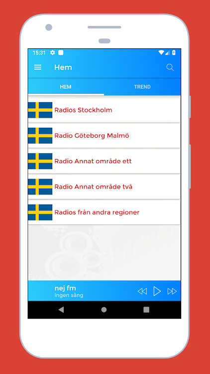 Radio Sweden - Radio Sweden FM - 1.1.4 - (Android)