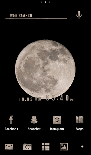 Android application Full Moon Theme screenshort
