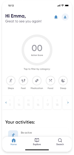 Well Feet Screen 2