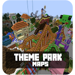 Cover Image of Download Thorpe Park - Theme Park Maps For Minecraft PE 1.0 APK