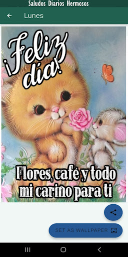 Saludos Diarios Hermosos Screen 3