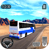 City Coach Bus Parking Game 3D icon